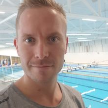 Johan Seistrup - svømmetræner på Vejle Idrætsefterskole